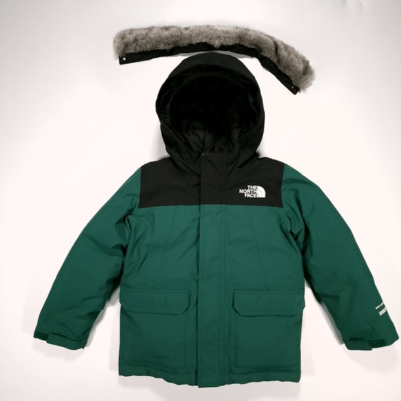 The North Face McMurdo Down Parka Toddler Boys Removable Faux Fur Great Cond - Picture 2 of 14
